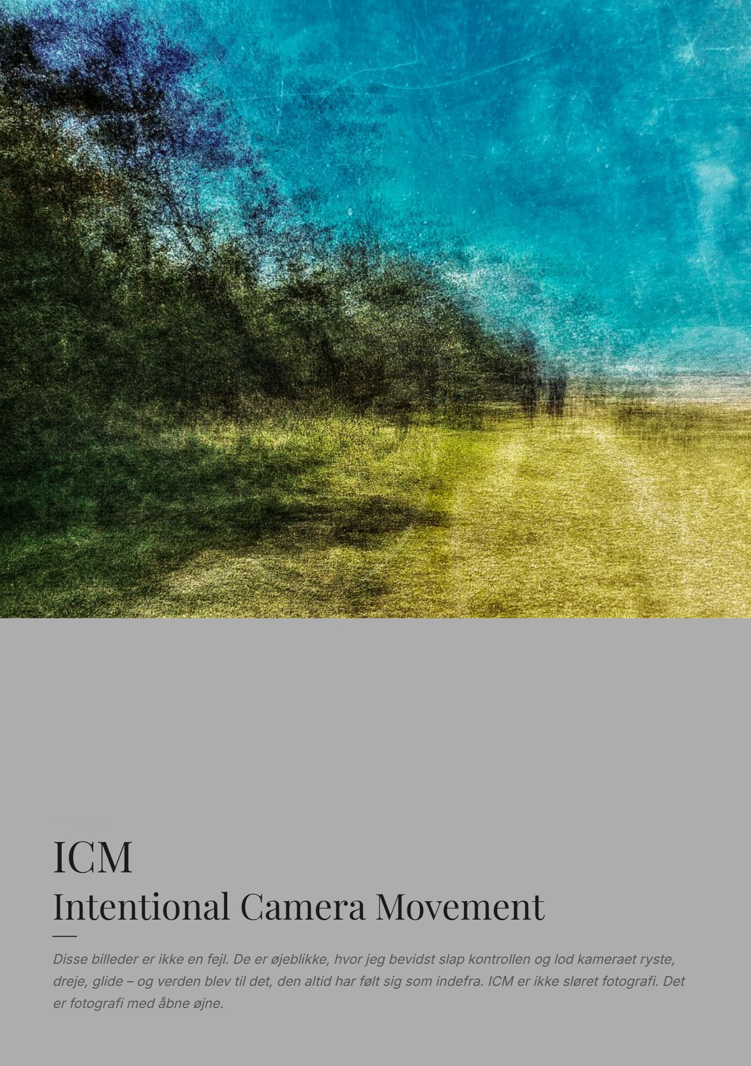 ICM Zine